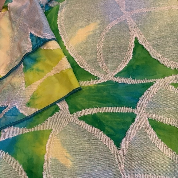 NWT Ali Miles stretch relaxed textured top MP - Picture 11 of 11